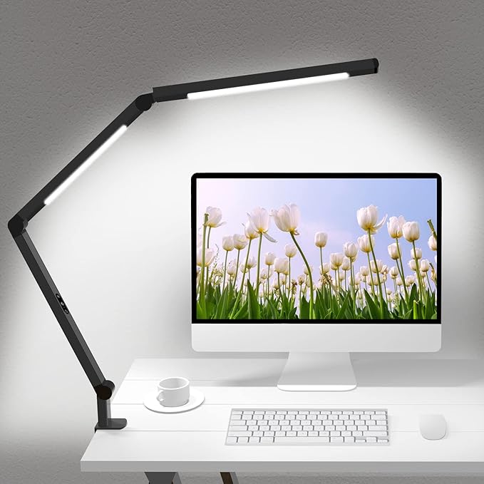 LUMIGROVE LED Desk Lamp with Clamp
