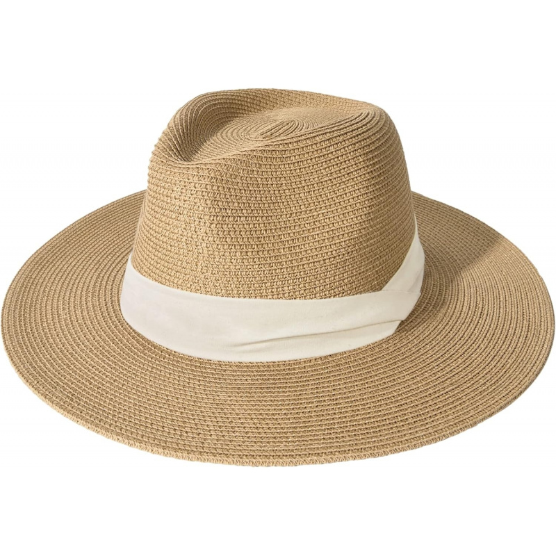 Women's Men's Wide Brim Straw