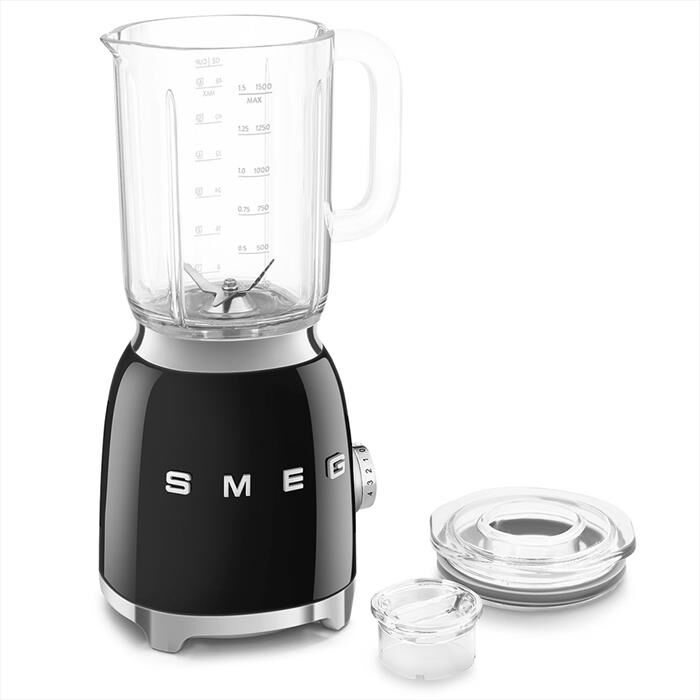 SMEG - Frullatore da Tavolo 50's Style BLF03BLEU-Nero