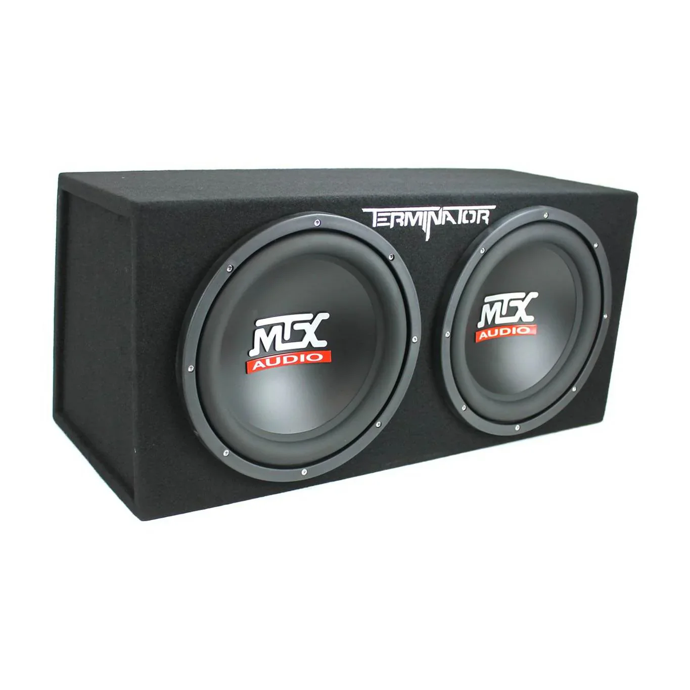 1200W Dual Loaded Subwoofer Box + 1500W Amplifier + Capacitor
