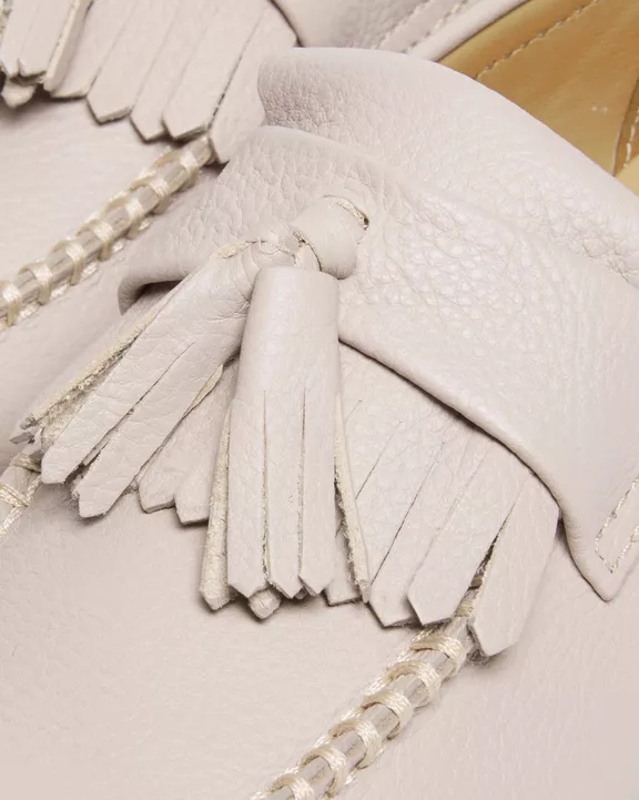 Adrian Virginia Leather Tassel Loafers