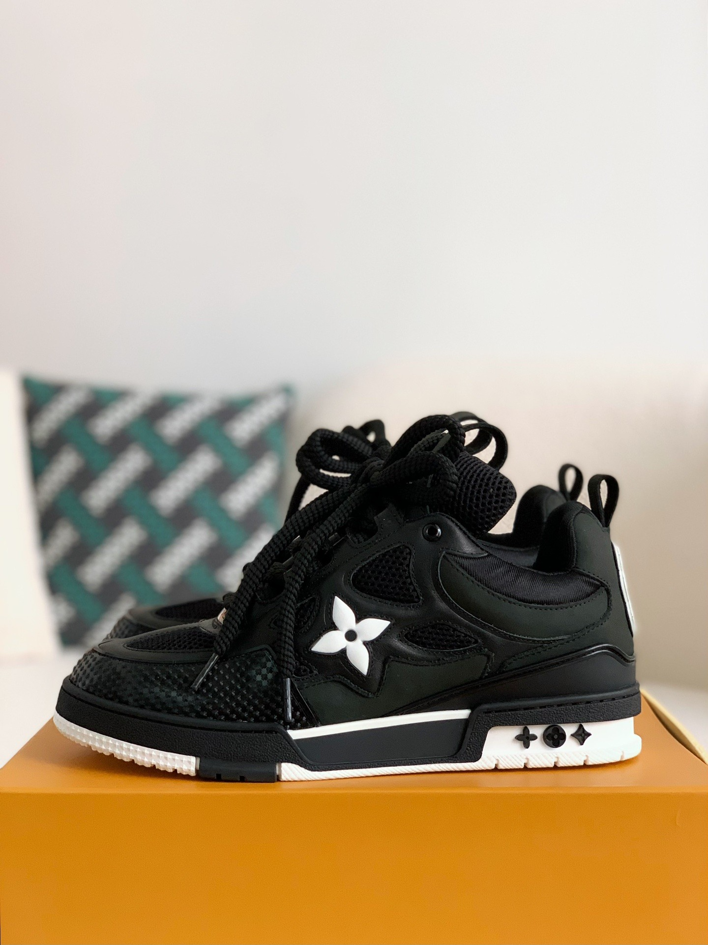 LV Skate Sneaker ‘Black’ – NICE SHOEUS