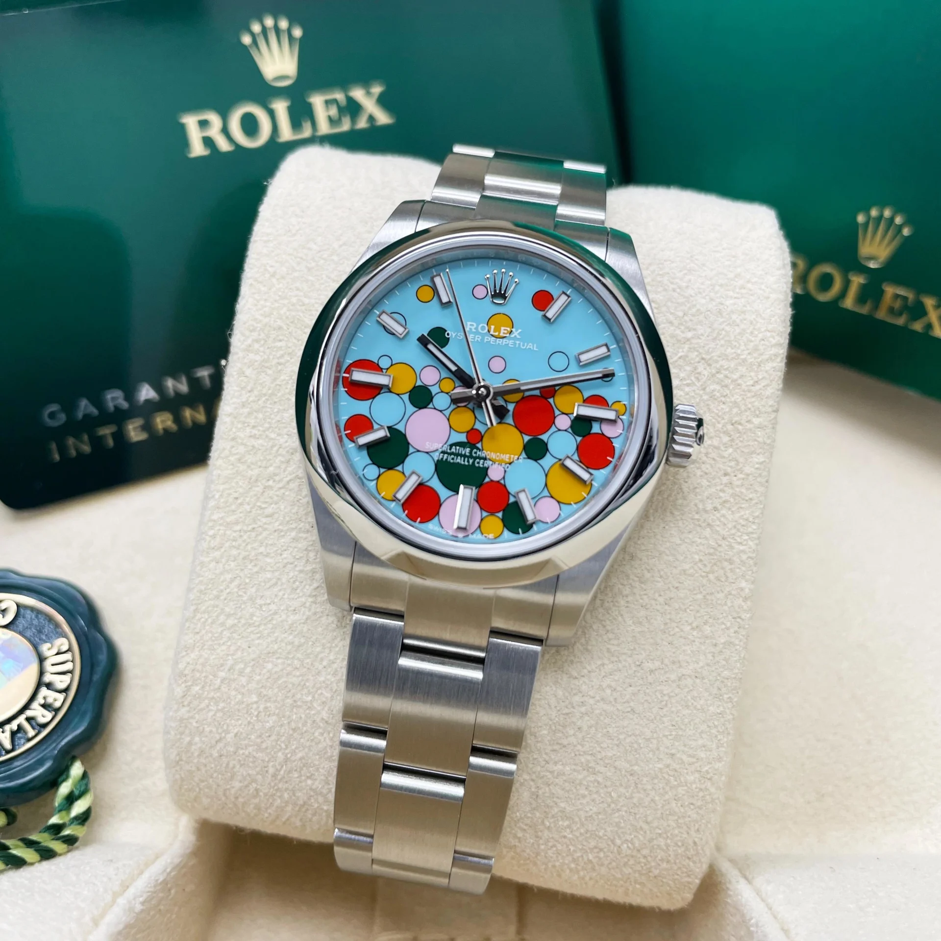 Rolex Oyster Perpetual 31mm 277200-0010 Celebration Dial Oyster Bracelet Watch