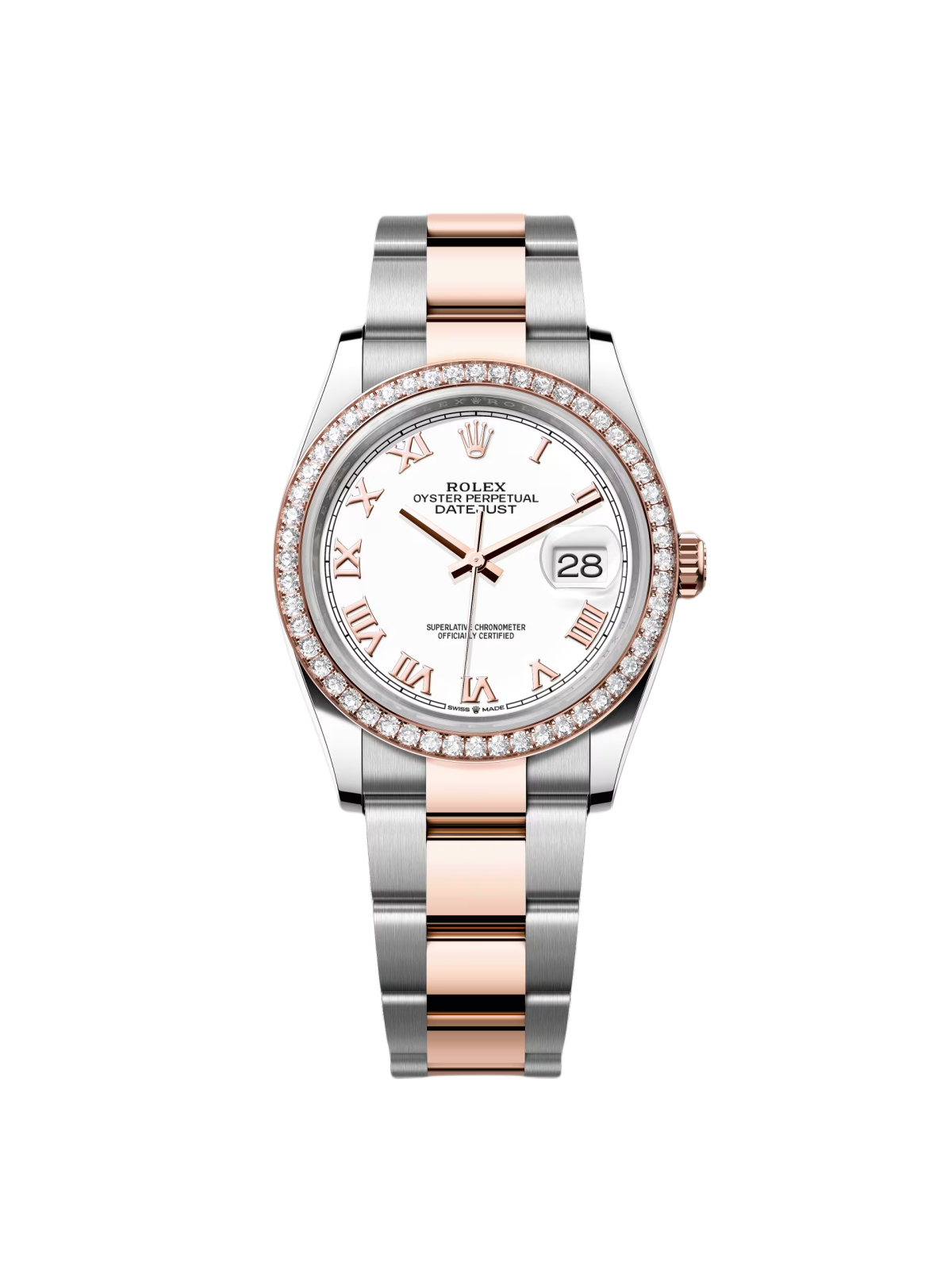 Rolex  Datejust 36mm 126281 White Dial