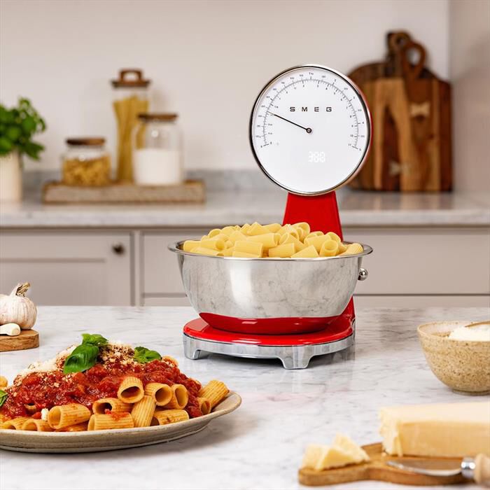 SMEG - Bilancia da cucina KSF01RDWW-Rosso