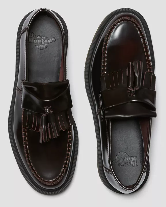 Adrian Arcadia Leather Tassel Loafers