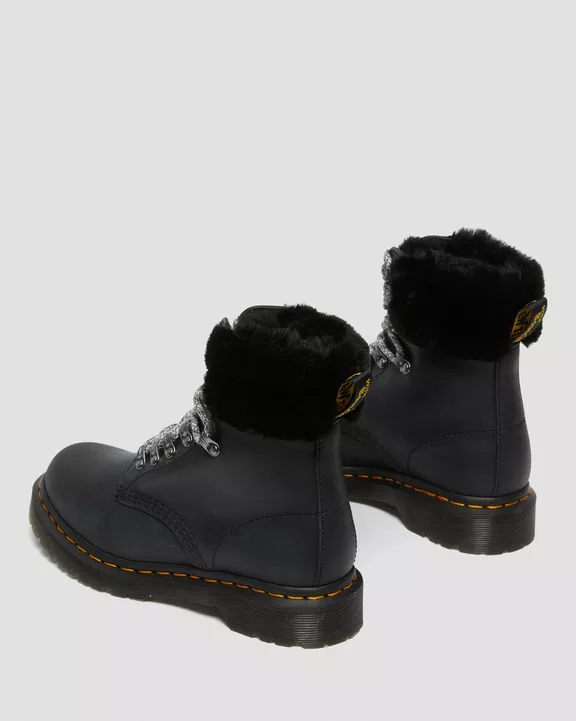 1460 Serena Collar Faux Fur Lined Ankle Boots
