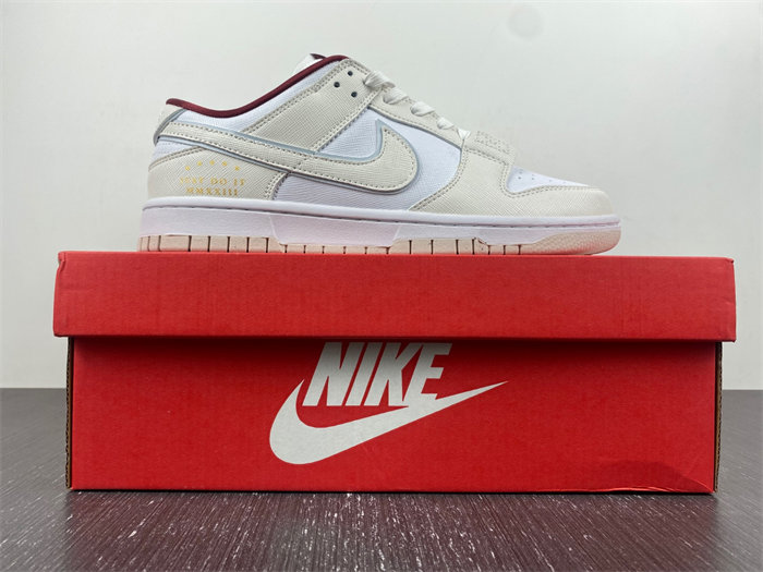 NK Dunk Low SE Just Do It White Phantom DV1160-100