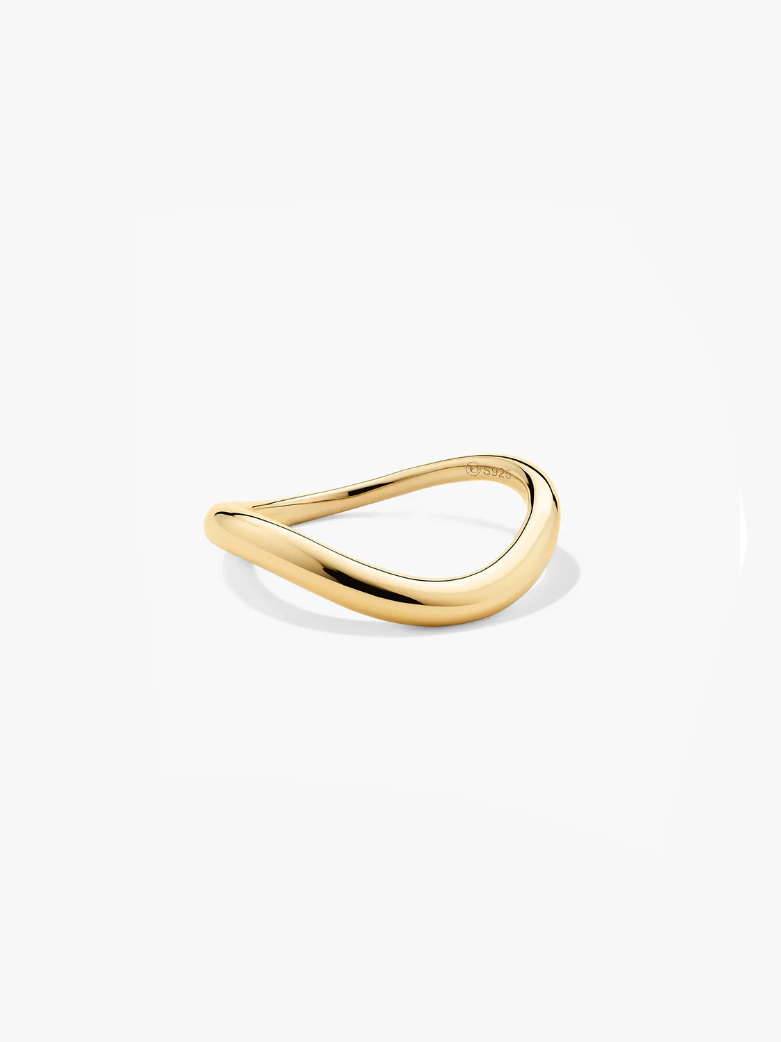 Slim Wave Ring