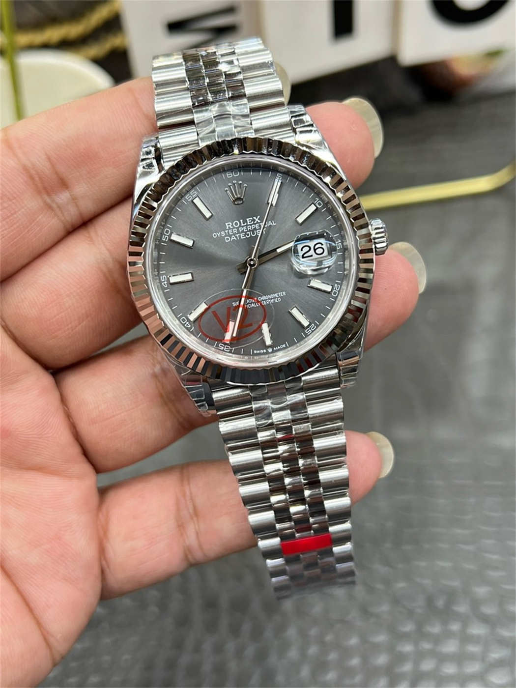 VSF Rolex Datejust 41 Replica | Gray Dial with 3235 Movement (70-Hour)