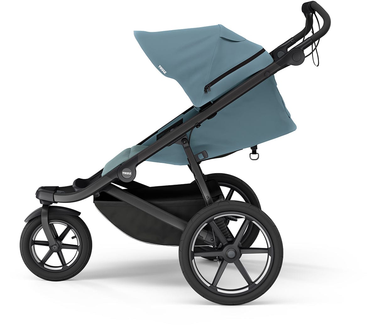 Thule Urban Glide 3 Single Jogging Stroller with NON-Magnetic Buckle - Black