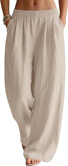 AERLEN Linen Pants Women