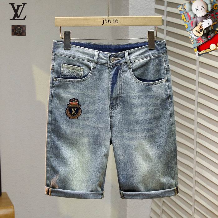 LV Jean shorts