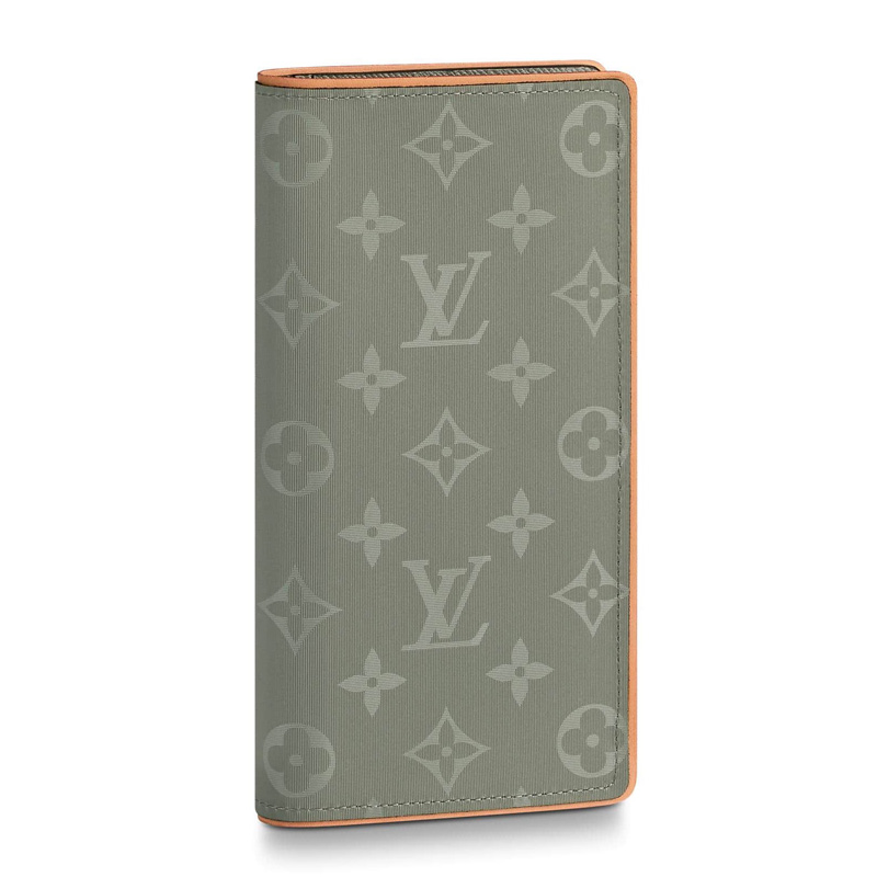 【日本未入荷】LOUIS VUITTON（ルイヴィトン）『モノグラム チタニウム ポルトフォイユ ブラザ』 二つ折り長財布