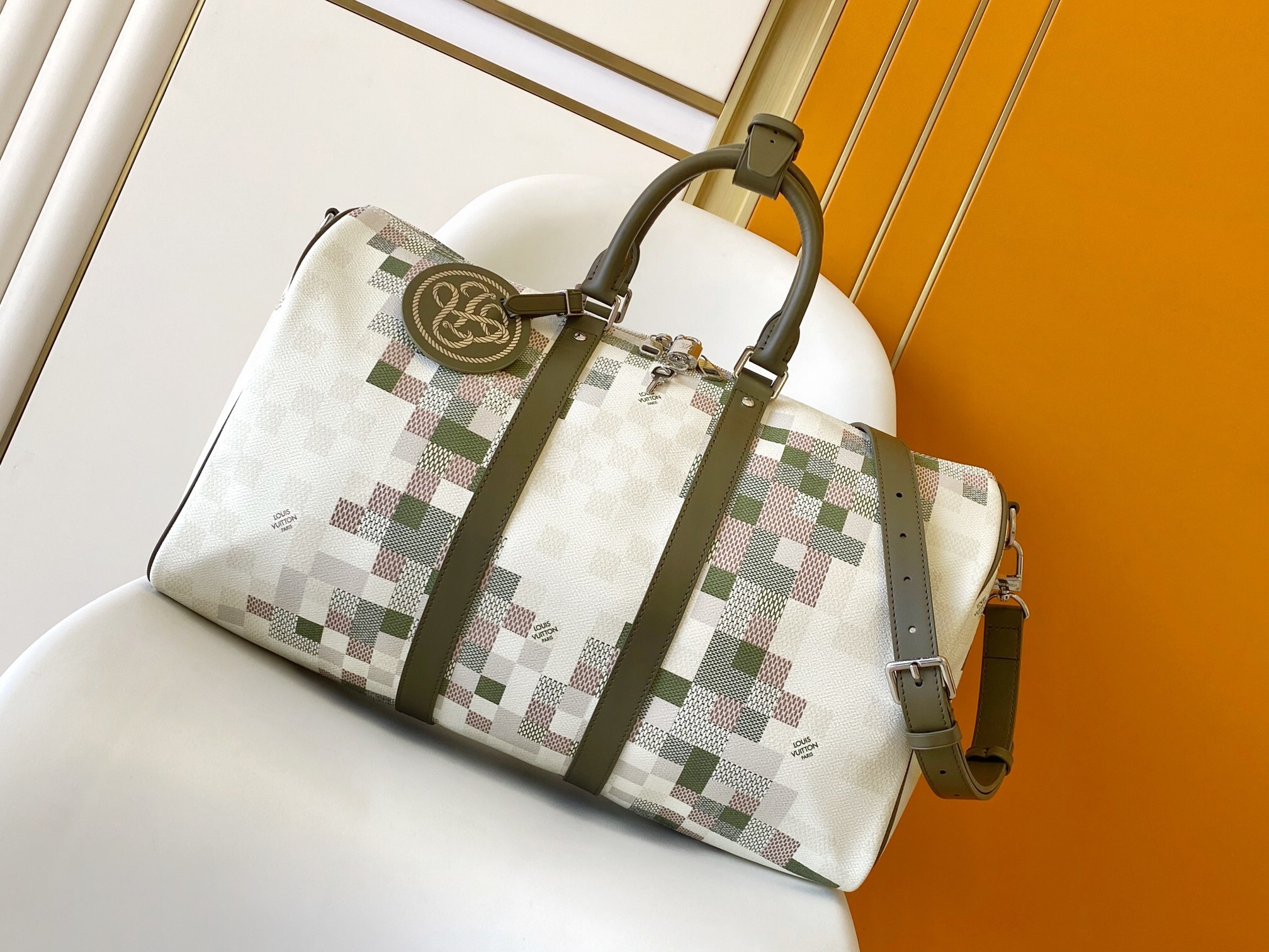 LV Keepall Bandoulière 45 Size：45x27x20cm