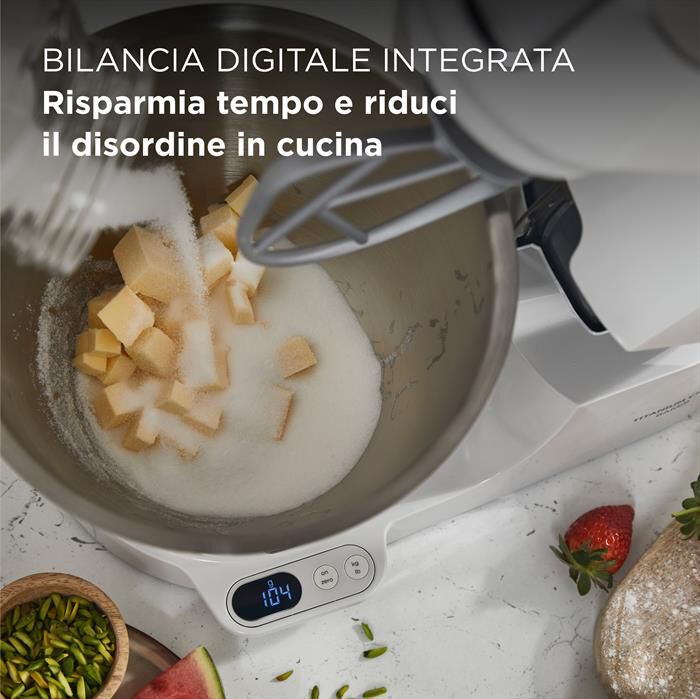 KENWOOD. - Planetaria Titanium Chef Baker KVC65.001SI-SILVER