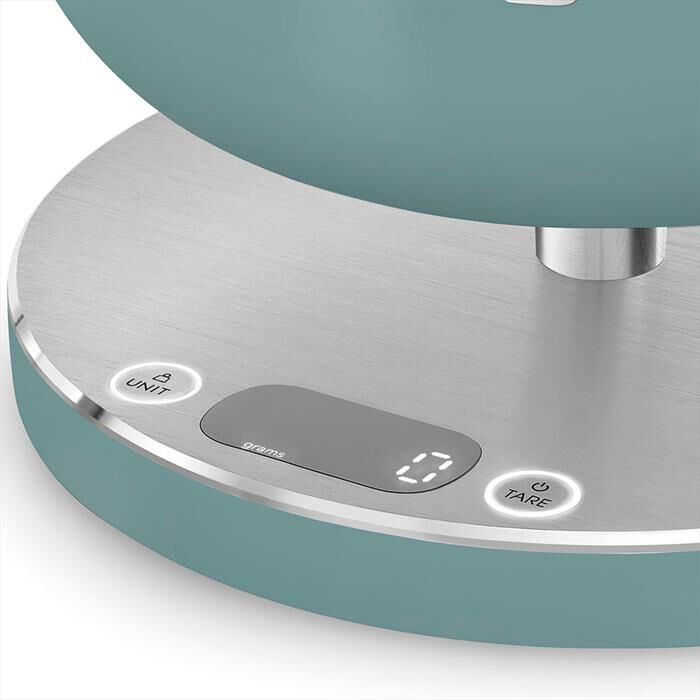 SMEG - Bilancia da cucina Linea Collezione KSC01EGMWW-Verde Smeraldo Opaco