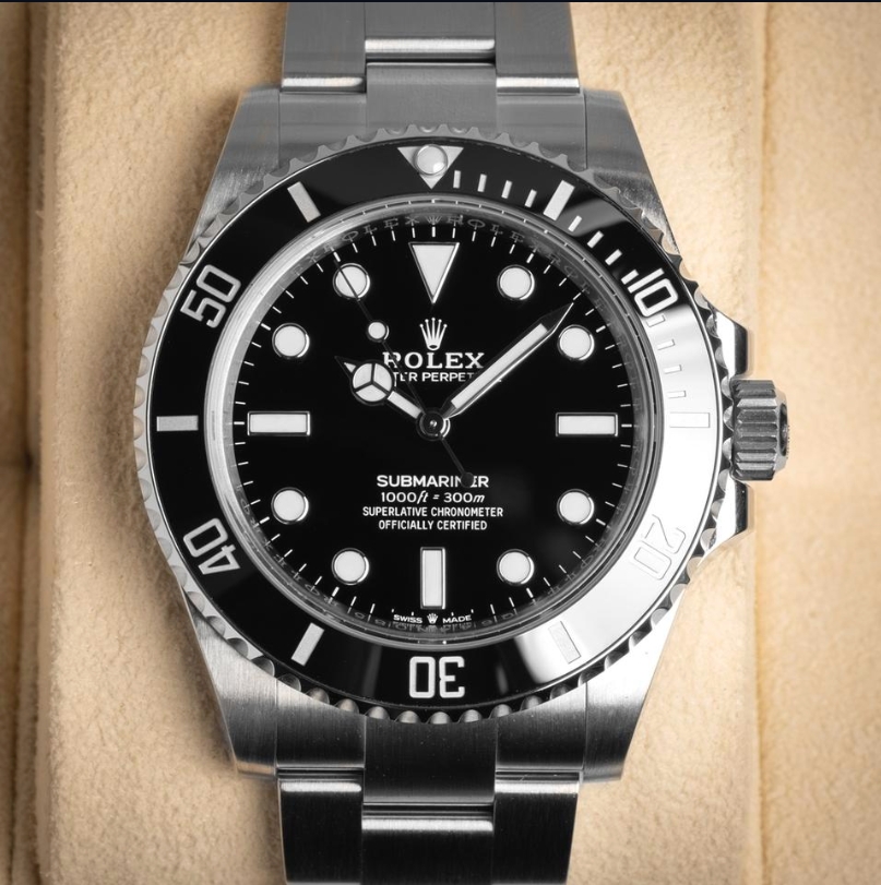 Rolex 124060 Submariner No-date 41mm Black Oystersteel Full Set