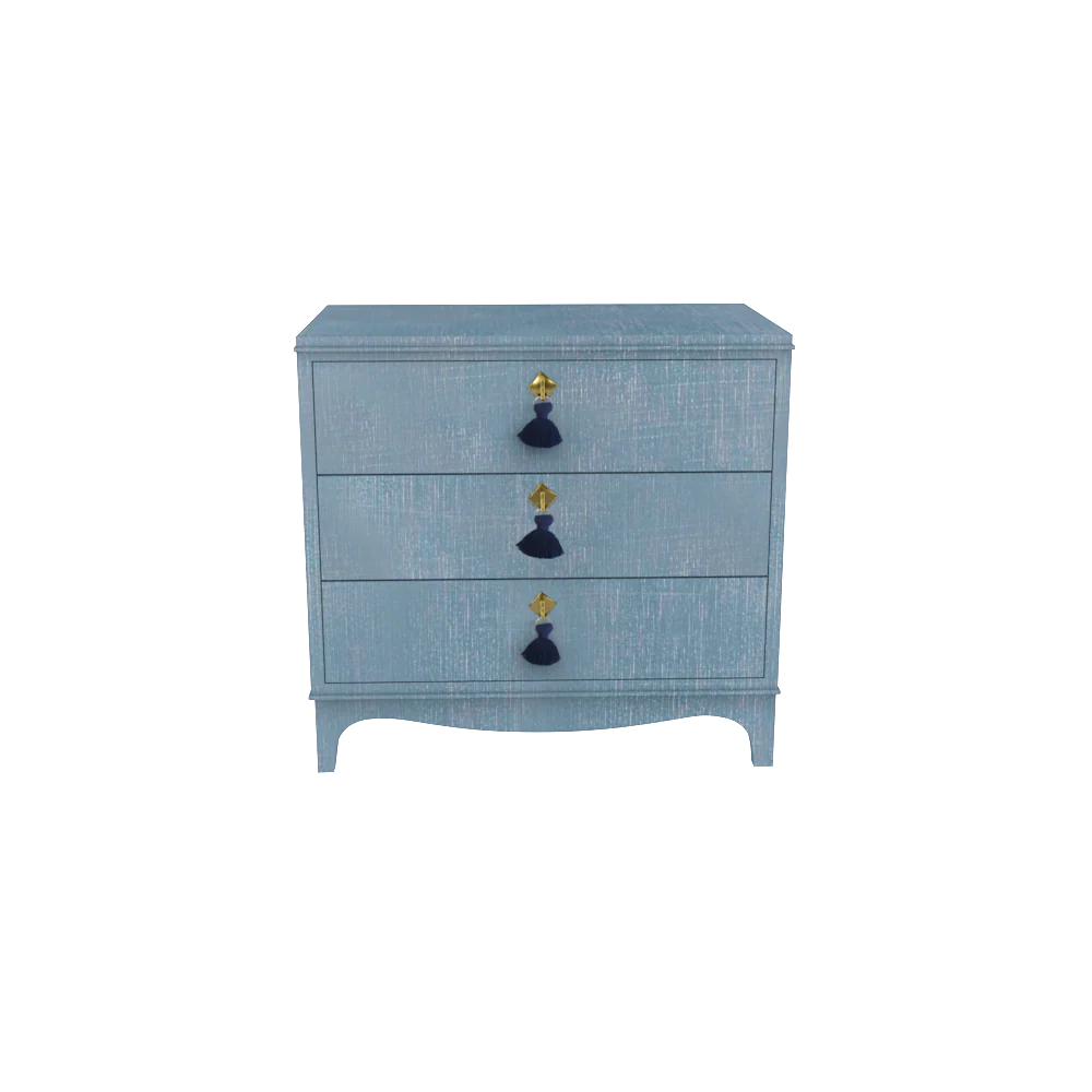 Easton Nightstand Denim Blue Finish