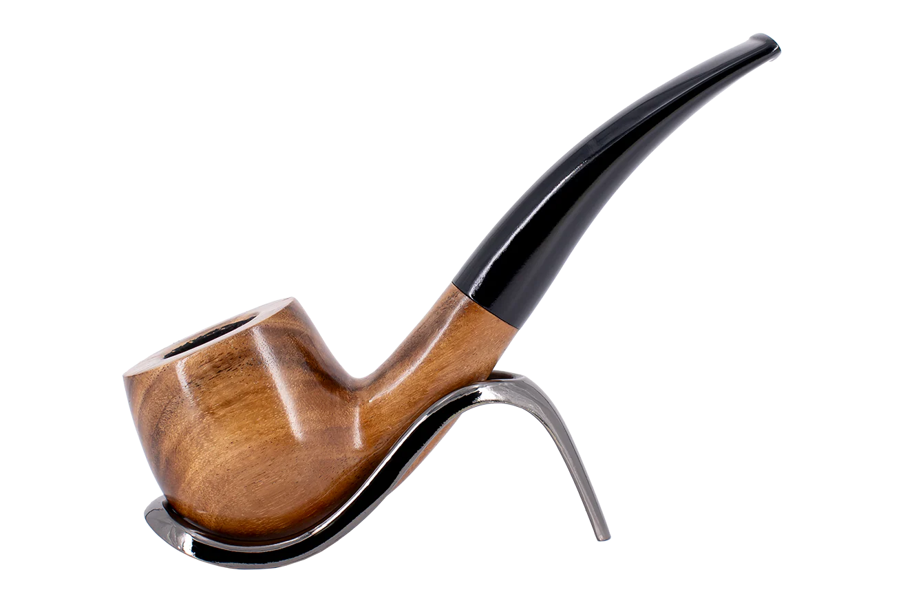Smoke-King 9mm Cashew Wood Budget Pipe - Bent