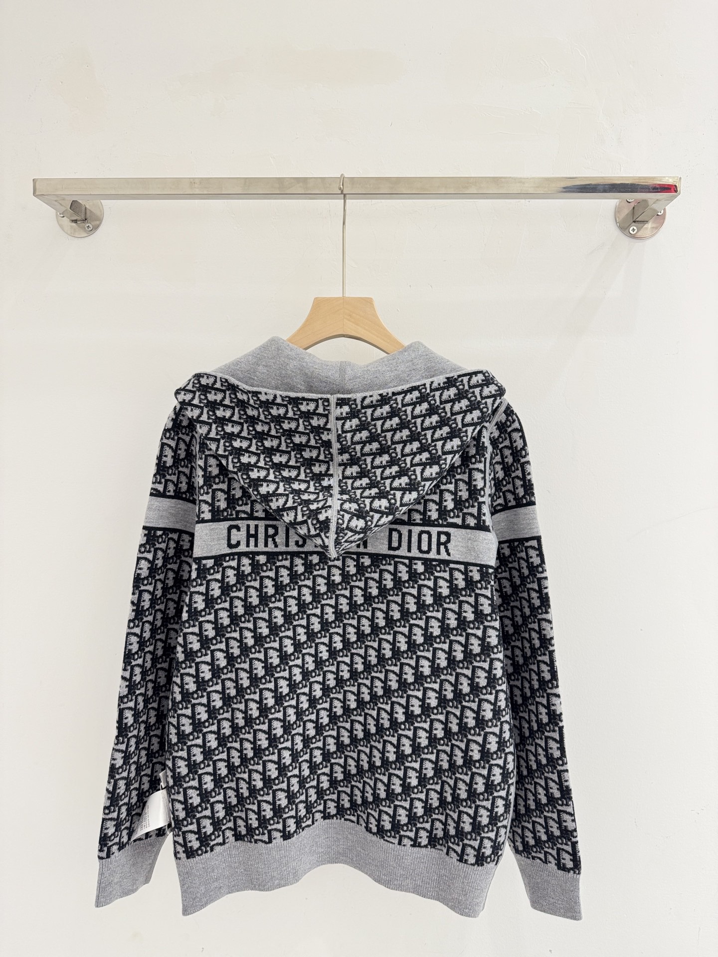DR  Hooded Reversible Knit Jacket for Seniors