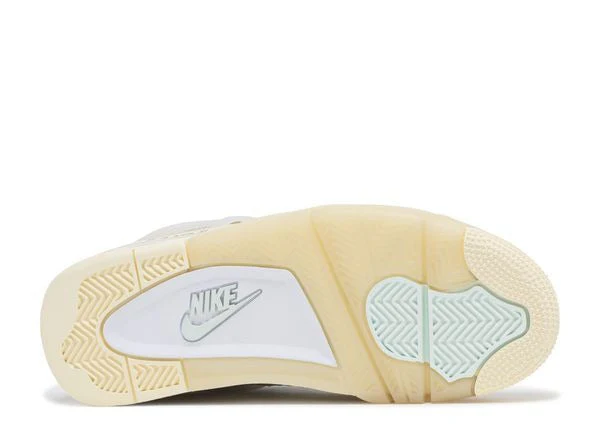 NK Air Jordan 4 Retro x Off-White SP ‘Sail’ Wmns