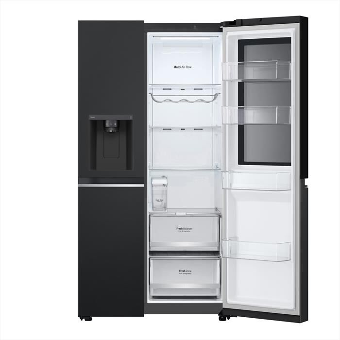 LG - Frigorifero side by side GSGV81EPLL InstaView - E-Black