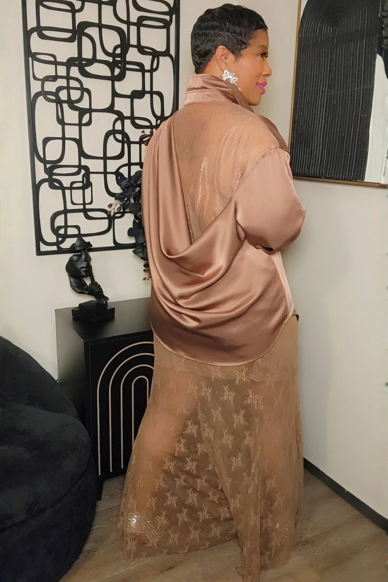 Miriam Skirt Set (Champagne)