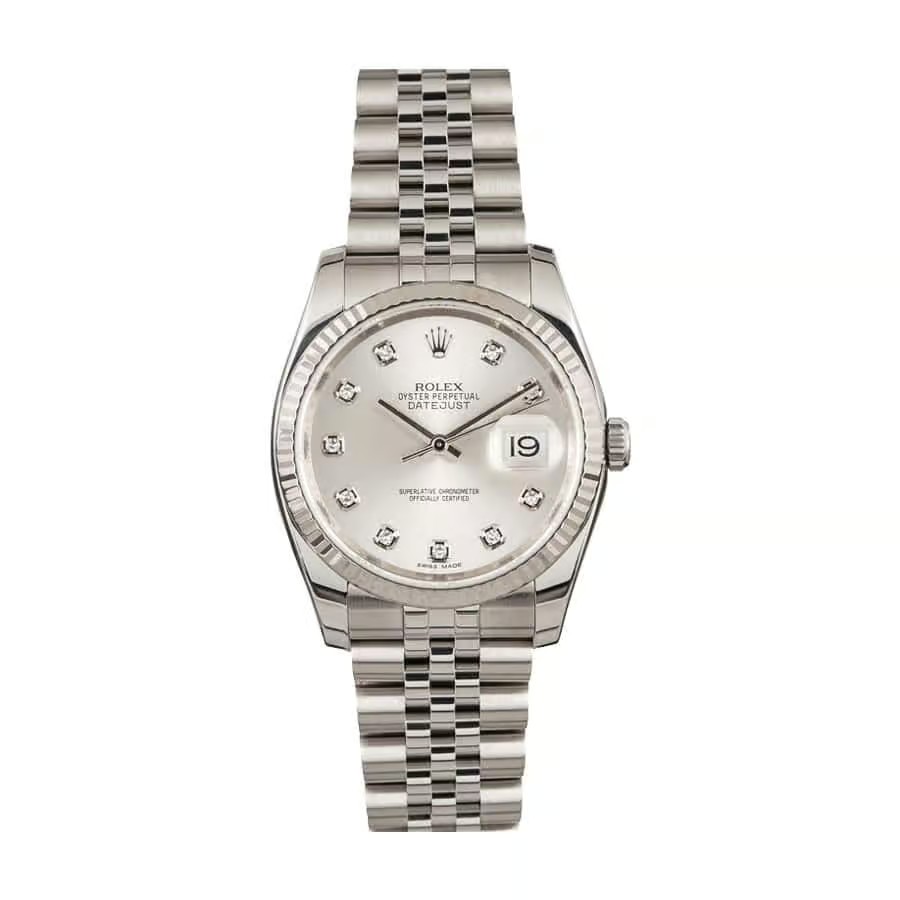 Rolxx Silver Watch Replica