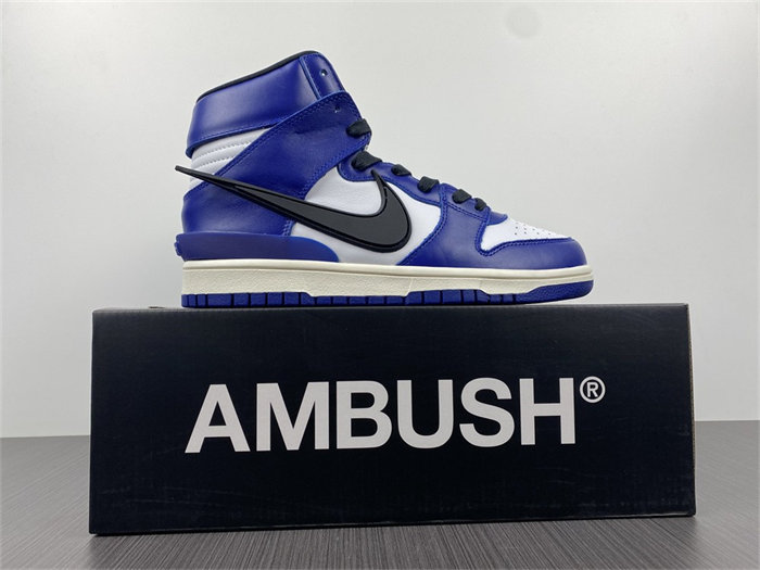 NK Dunk High AMBUSH Deep Royal CU7544-400