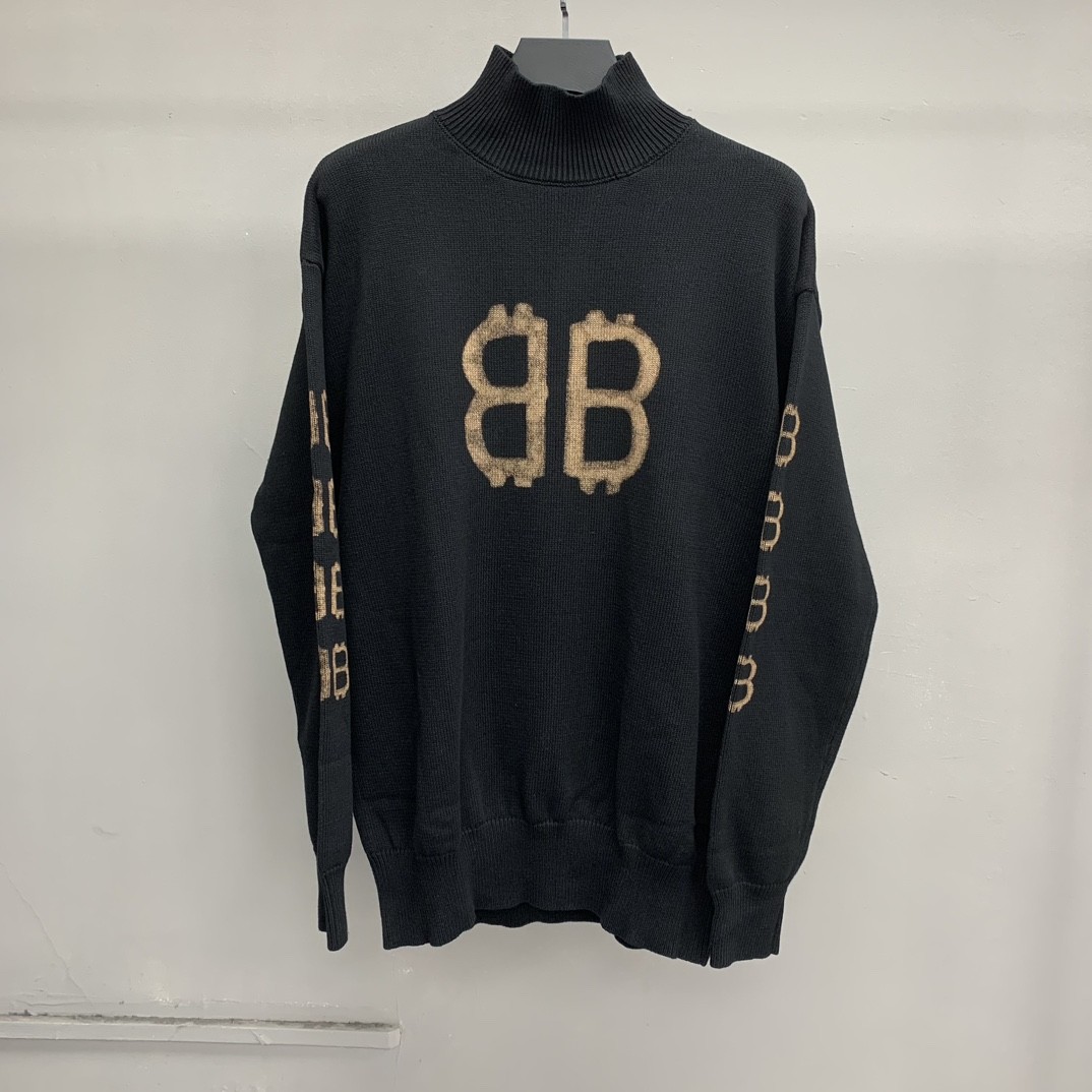 BLCG Bitcoin turtleneck sweater