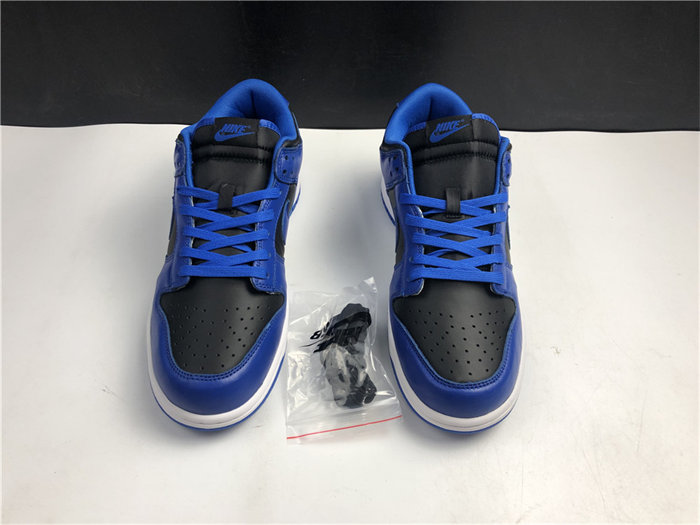 NK Dunk Low Retro Black Hyper Cobalt DD1391-001