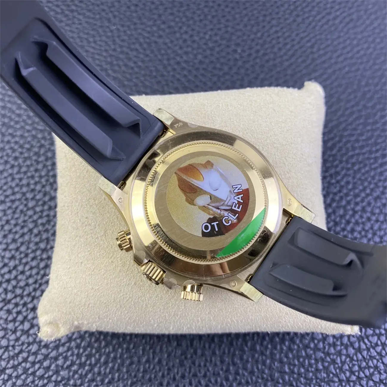 Clean Factory Rolex Daytona 116518LN Replica – “John Mayer” Gold Dial (Dandong 4130)