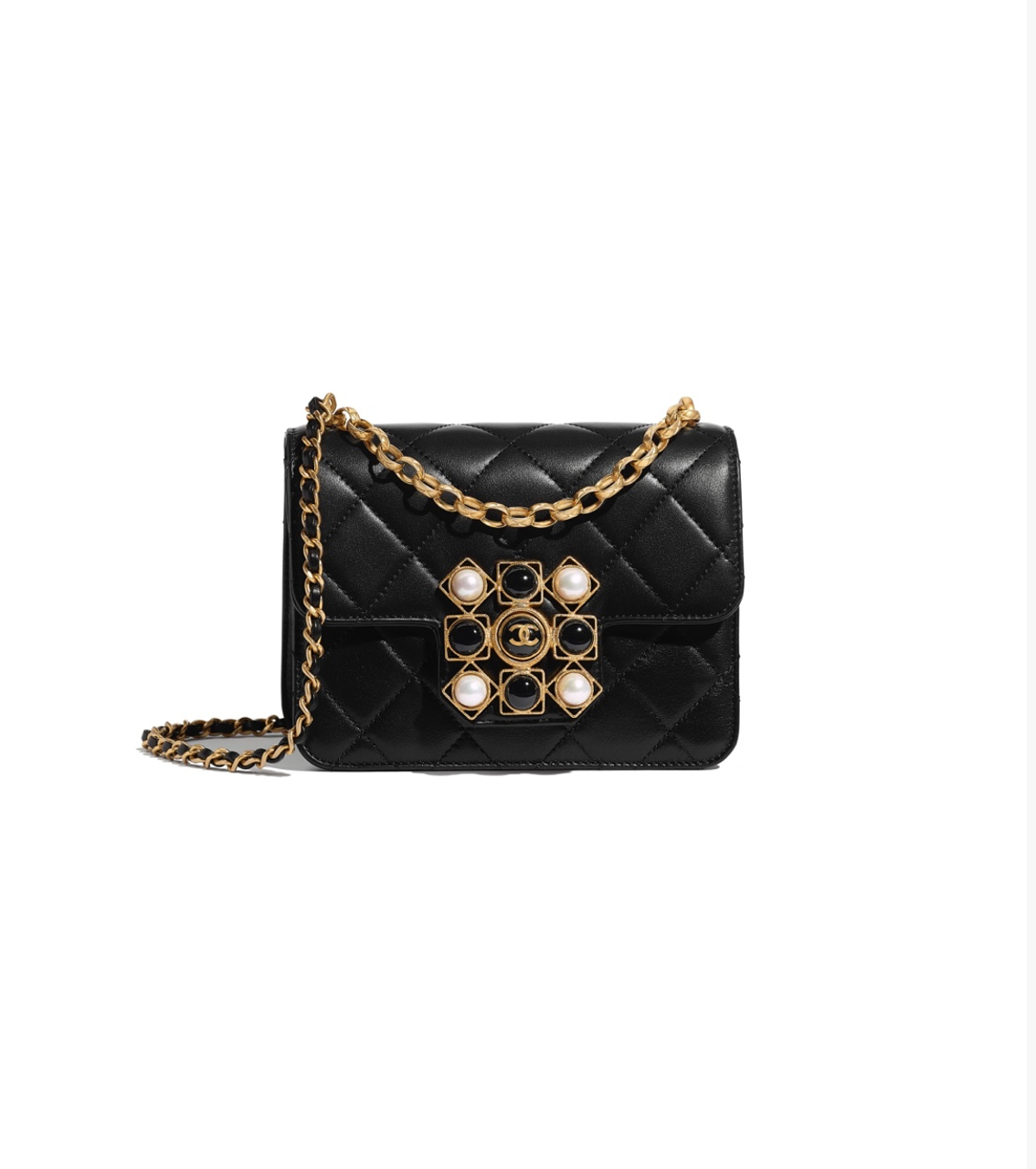 CHANEL-Vintage-Inspired Jewelry Flap Bag ✨