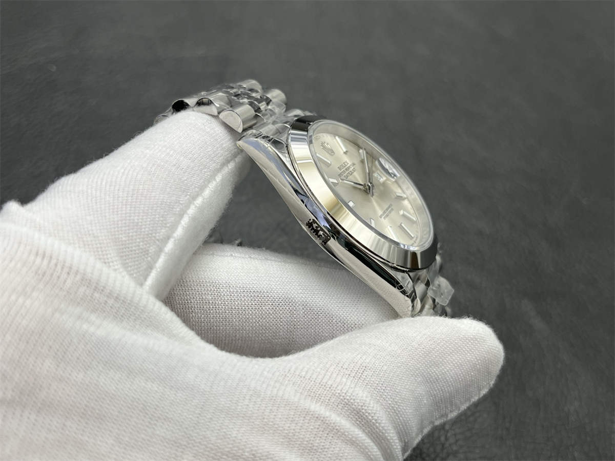 Silver Datejust 41 Replica – Premium 41mm VS Factory Jubilee Bracelet Silver Dial Rolex Clone