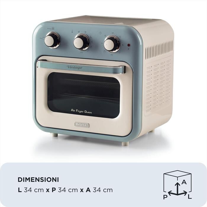ARIETE - Friggitrice ad aria 4632-Celeste