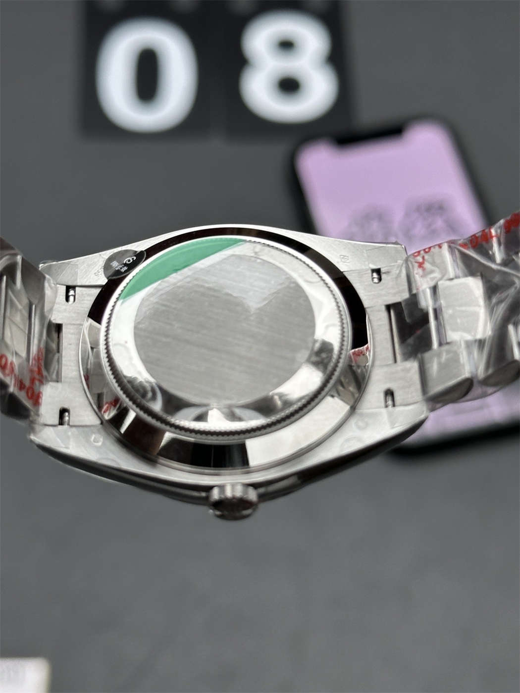 VSF Tungsten Day-Date 40 Black Motif Dial – 228239 White Gold (182g Weighted)