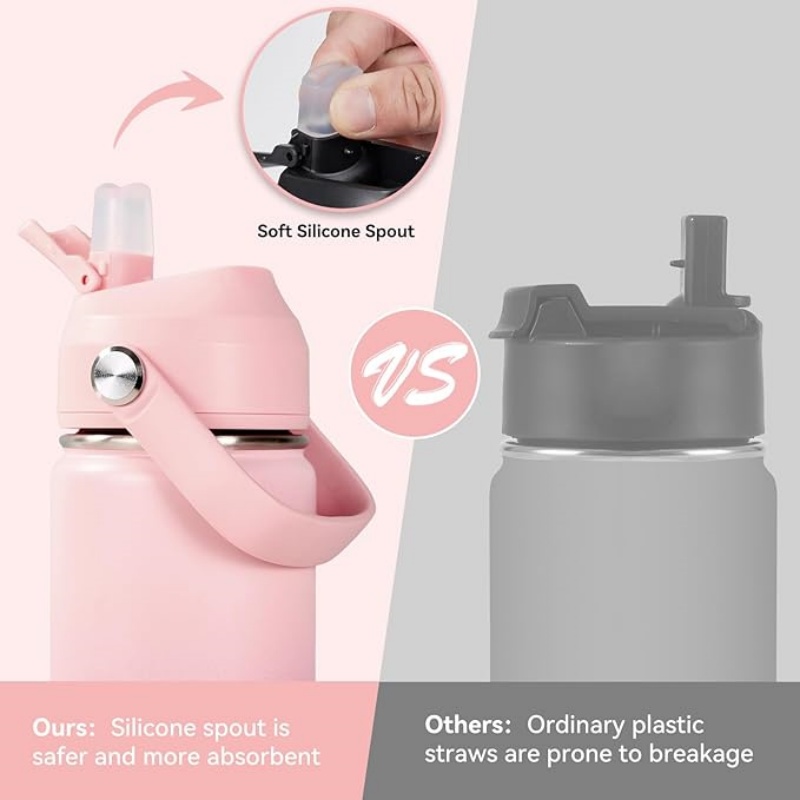 THERMOCLOUD 18oz Insulated Stainless Steel Water Bottle