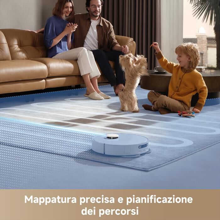 DREAME - Aspirapolvere robot D20 ULTRA VIM-Bianco