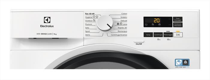 ELECTROLUX - Lavatrice EW6FBG19G 9 Kg Classe A-Bianco