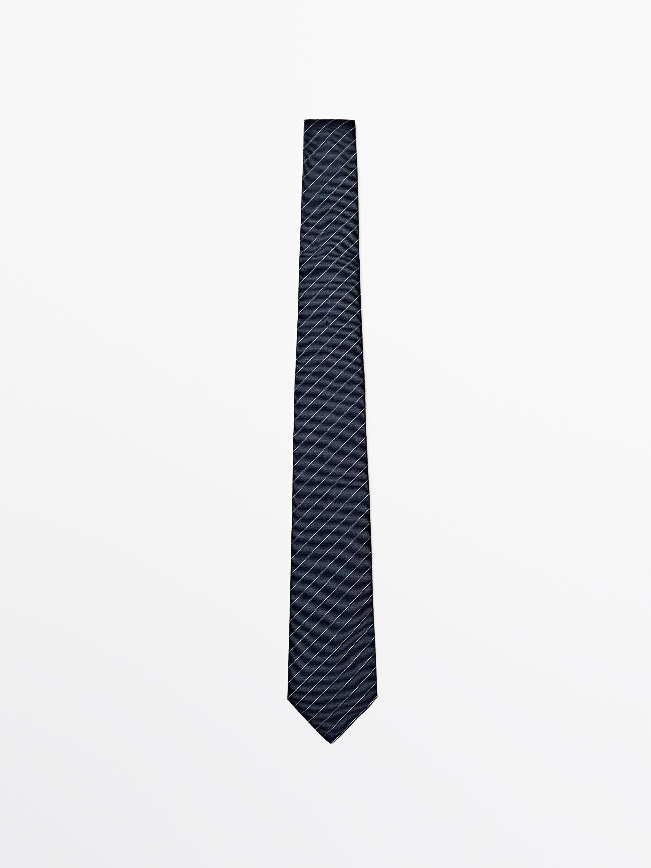 Corbata rayas 100% seda