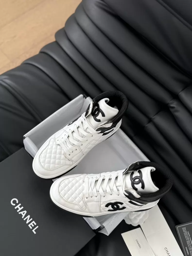 CHANEL High-top Sneakers