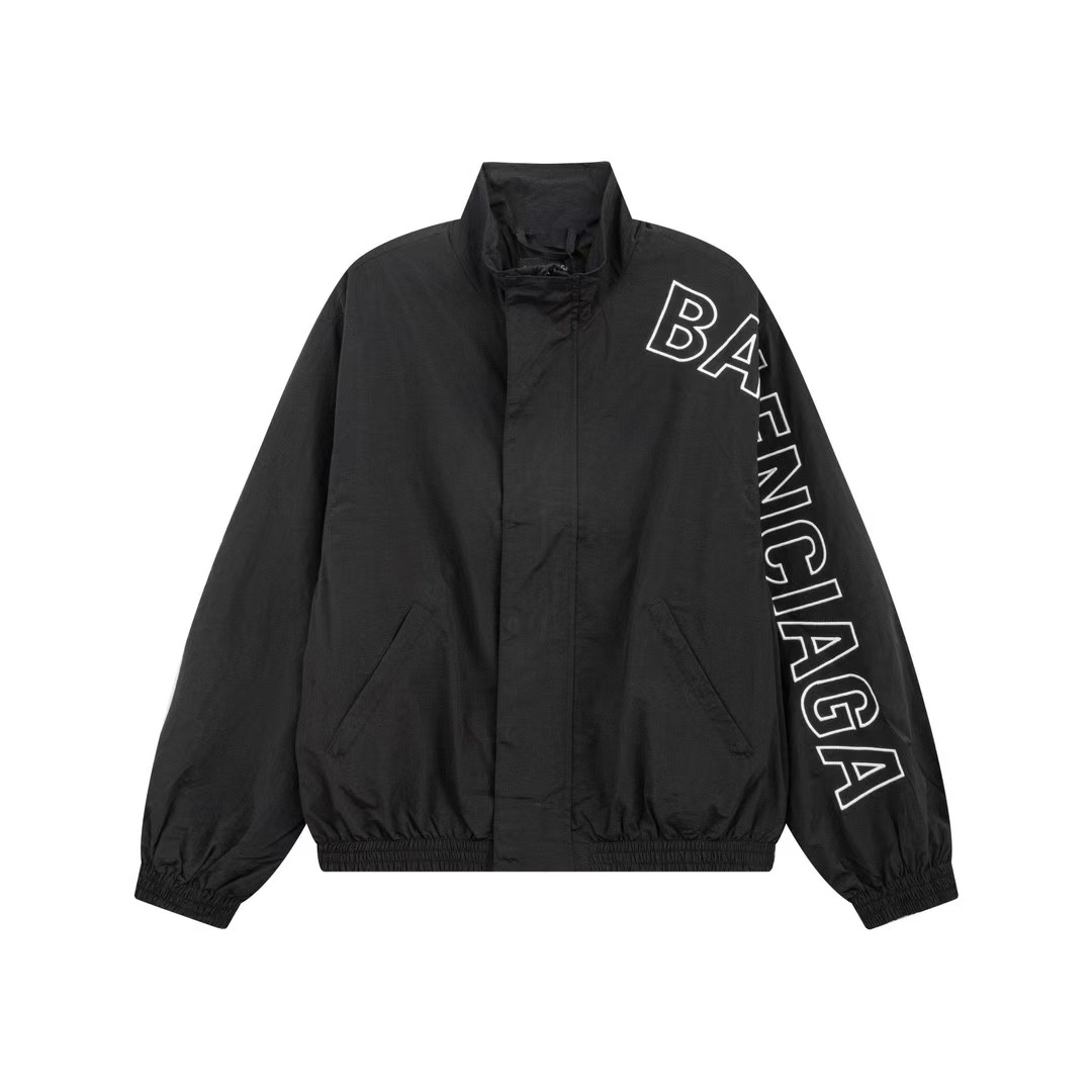 BLCG arm letter jacket