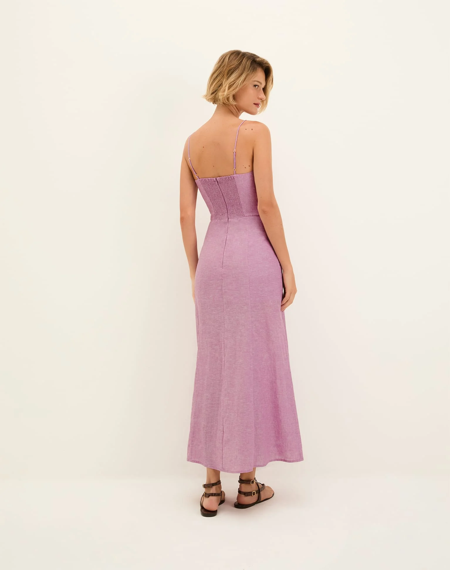 Bianca Long Dress - Valentine