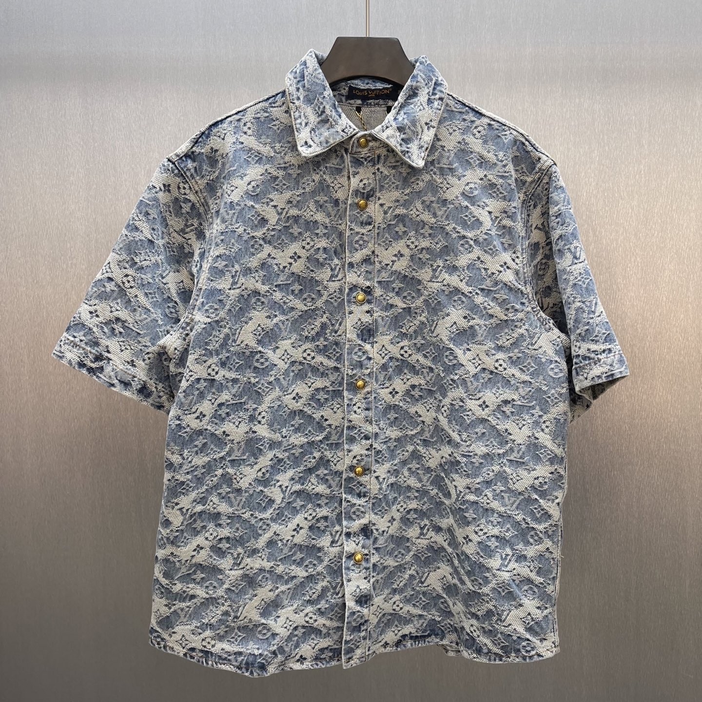 LV Denim two-piece suit