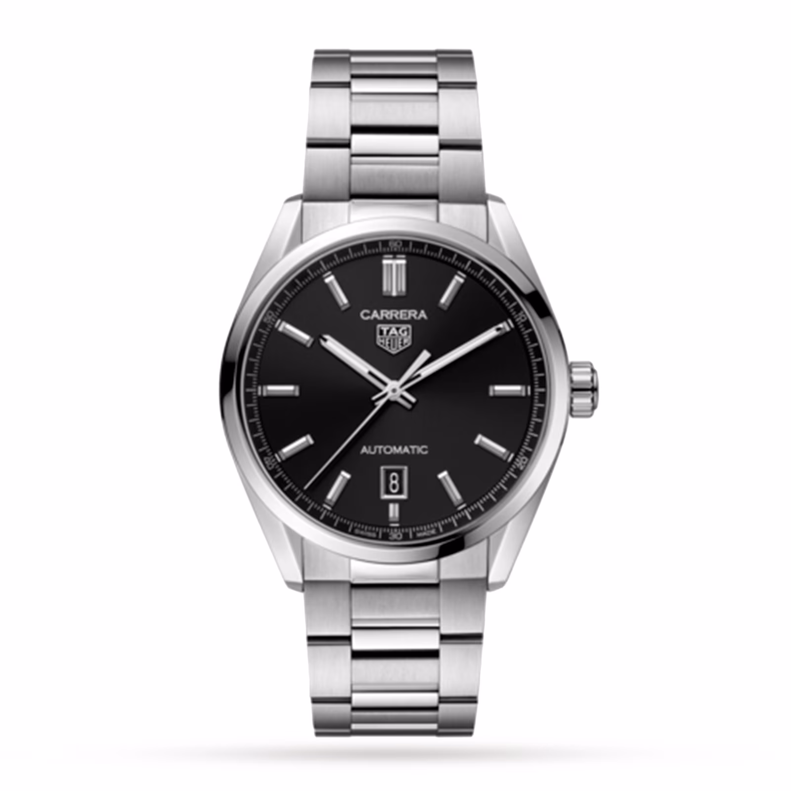 TAG Heuer Carrera Three-Hand Date 39mm Automatic Mens Watch WBN2110.BA0639