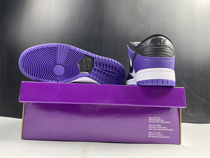 NK SB Dunk Low Court Purple BQ6817-500