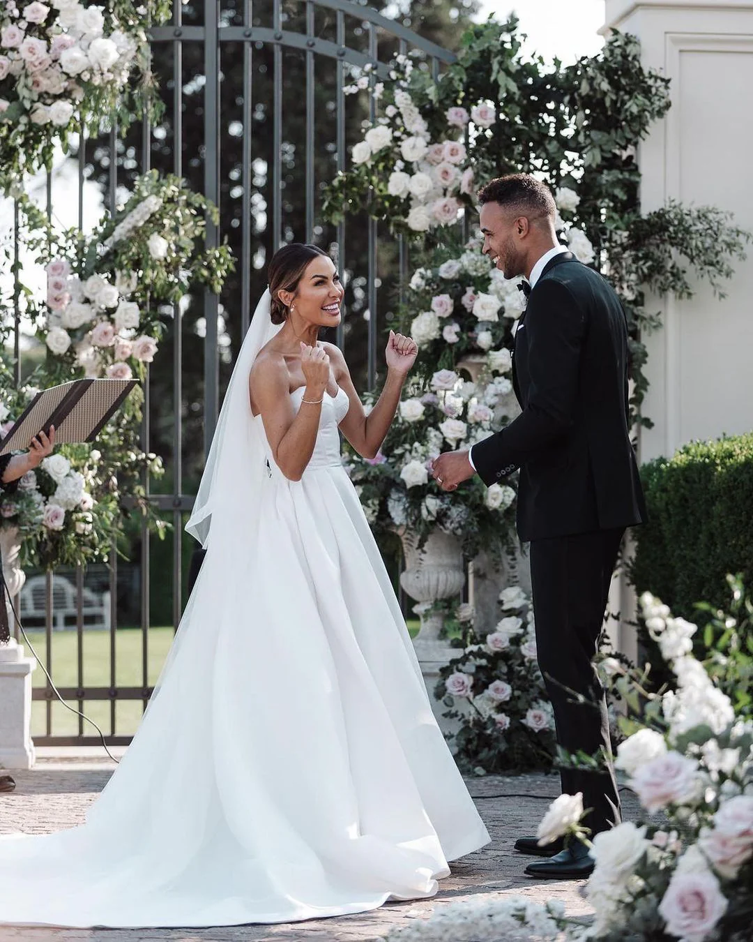 Ball Gown Sweetheart Satin Wedding Dress