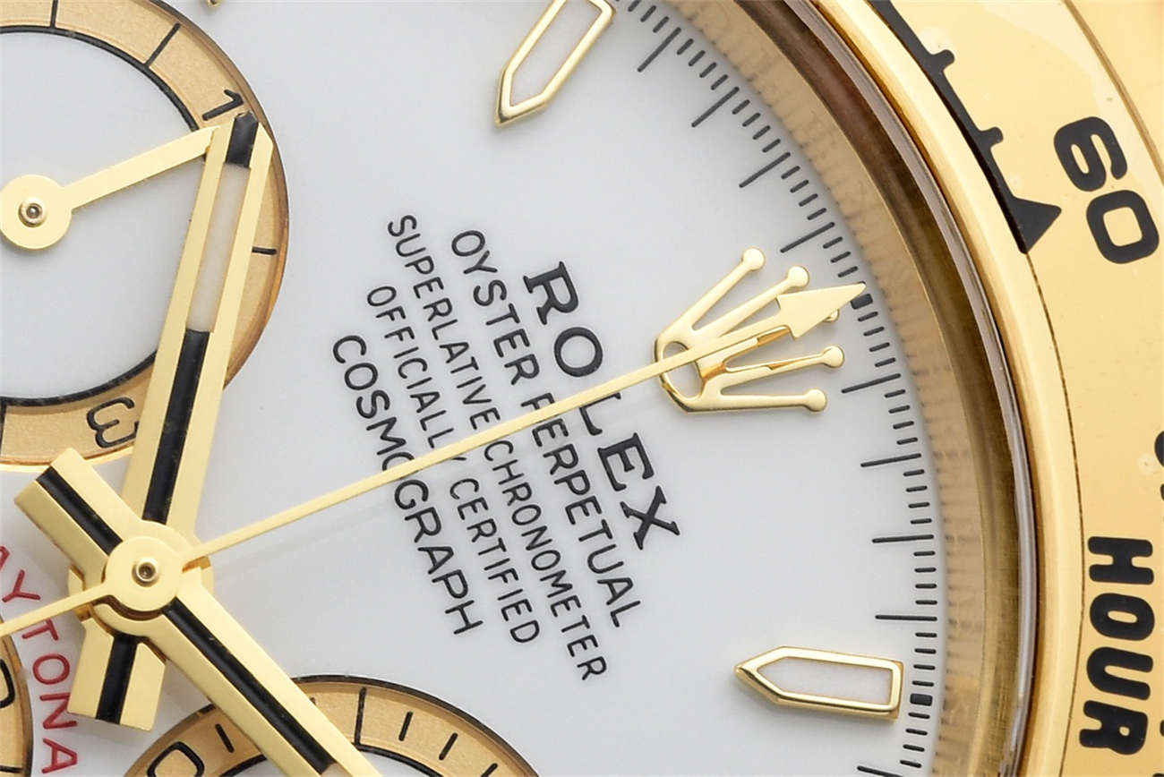 Clean Factory Rolex Daytona 126508 Replica – Yellow Gold White Dial (4131)
