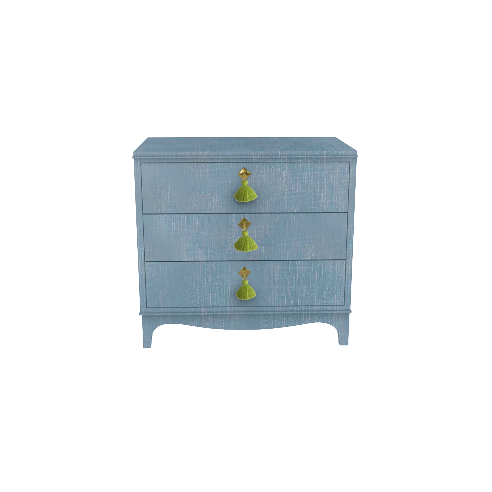 Easton Nightstand Denim Blue Finish